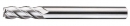 LGC 4 flutes Micro Long Shand End Mills