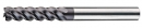 LXGA 4刃超微粒長刃立銑刀