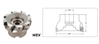 High Speed Rough Face Endmill Cutter