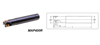 MAP400R High Speed Endmill
