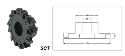 T Type Sidemilling Cutter