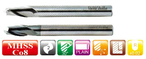 Ultra Cobalt Ball Nose End Mill