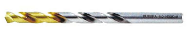 HSS Co8 Gold-P Straight Shank Drill