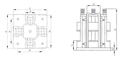 MC Vertical 4-Unit Booster